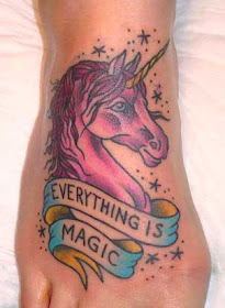 picture of unicorn tattoo