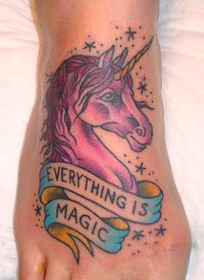 picture of unicorn tattoo