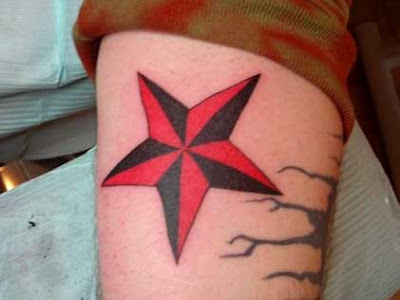 nautical star tattoo design pics