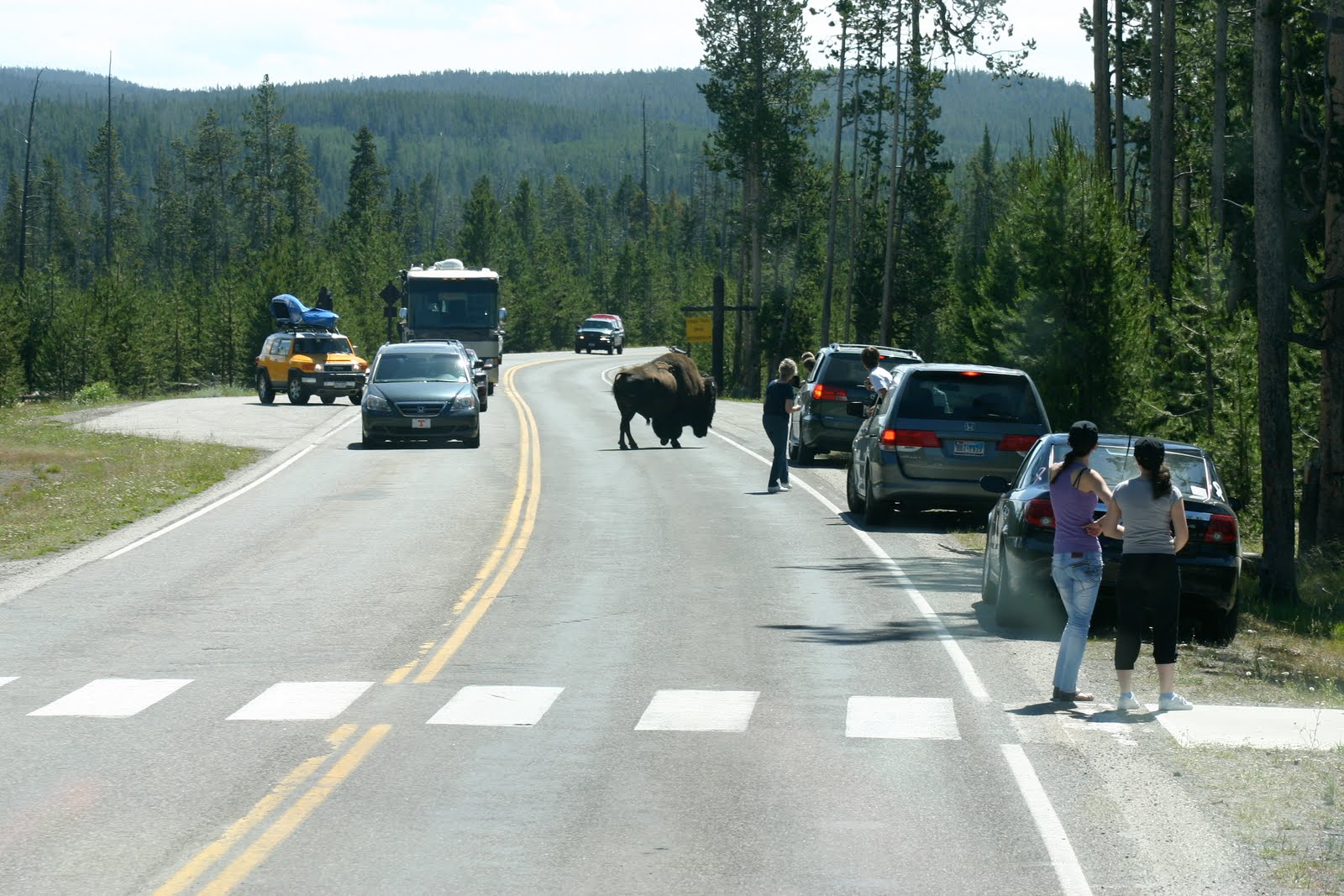 Traveling the country in an RV Jackson Hole, Wyoming