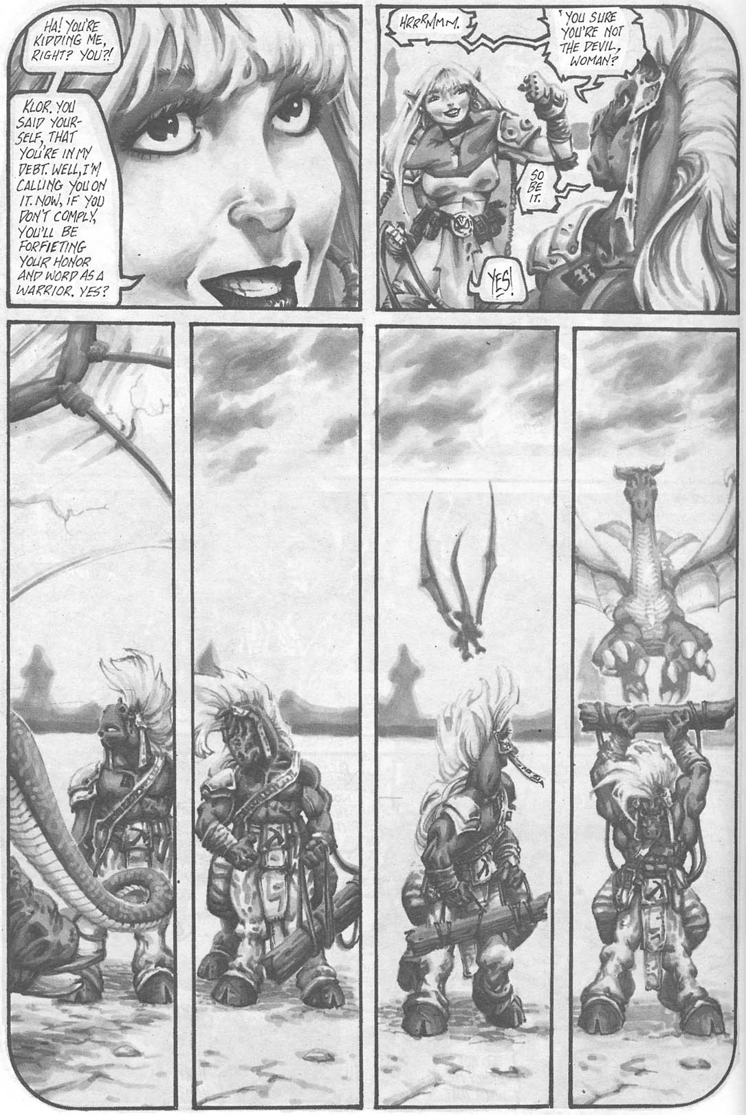 Read online Animal Mystic comic -  Issue #4 - 36