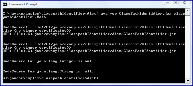 Inspired by Actual Events: Locating The Classpath Definition Used in ...