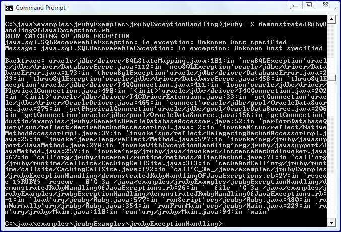 [jrubyJavaSQLRecoverageExceptionCaughtInRubyRescue.png]