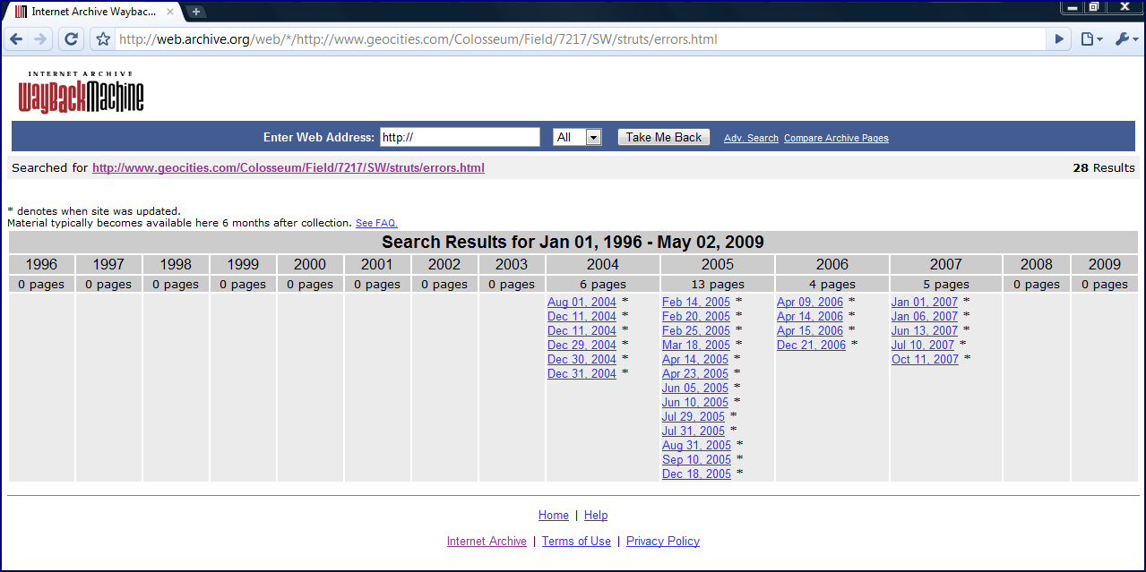 [internetArchiveWayBackMachine-strutsCommonErrors.png]