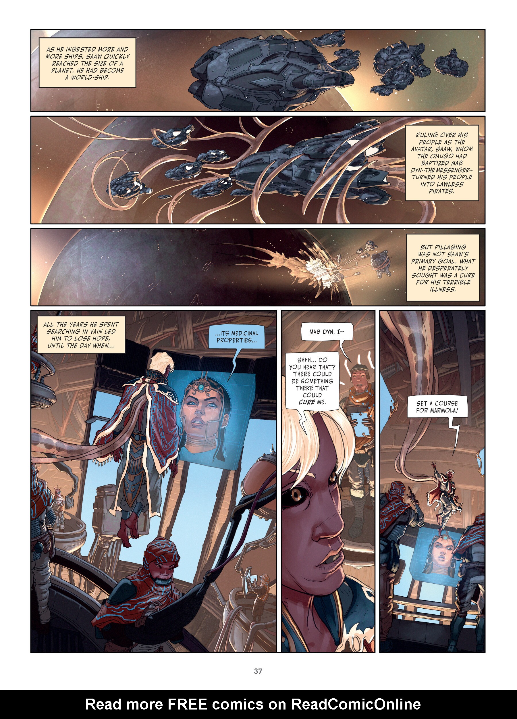 Read online The Metabaron comic -  Issue #7 - 36