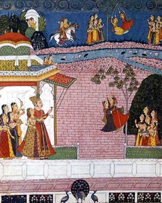 Art Of Legend India Art Paintings Handicrafts Jewelry Beads Handmade Items Dhundar School Of Paintings The Region Of Rajput Paintings Developements