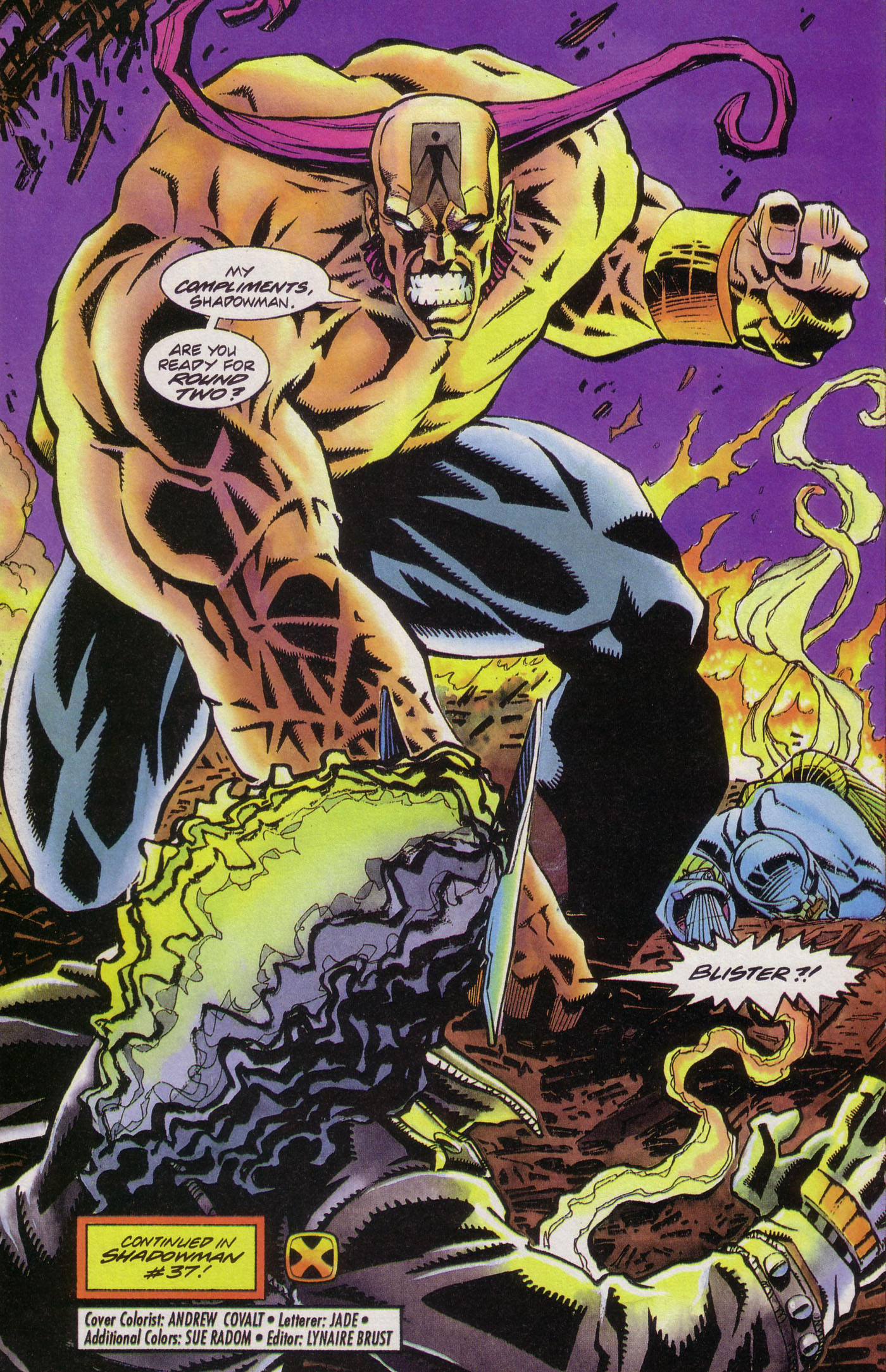 Read online X-O Manowar (1992) comic -  Issue #42 - 20