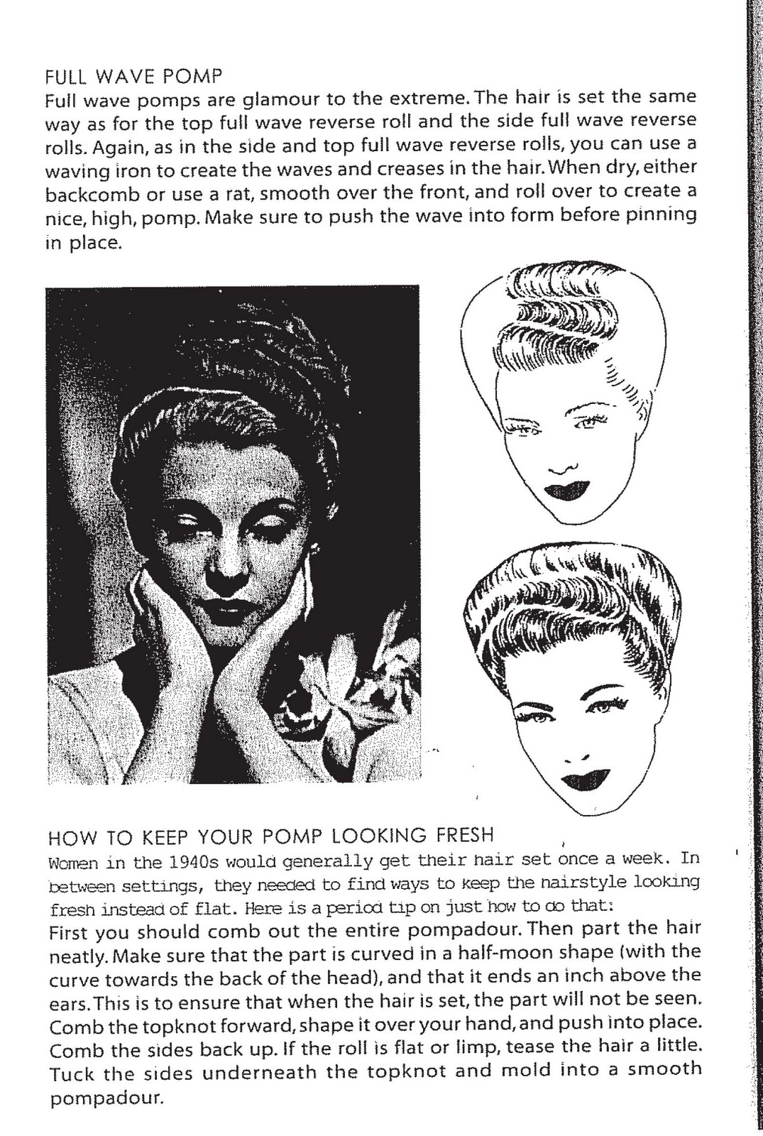 Tart Deco™- Vintage Glamour & Retro Style: Viva Las Vegas Series #1- Hair