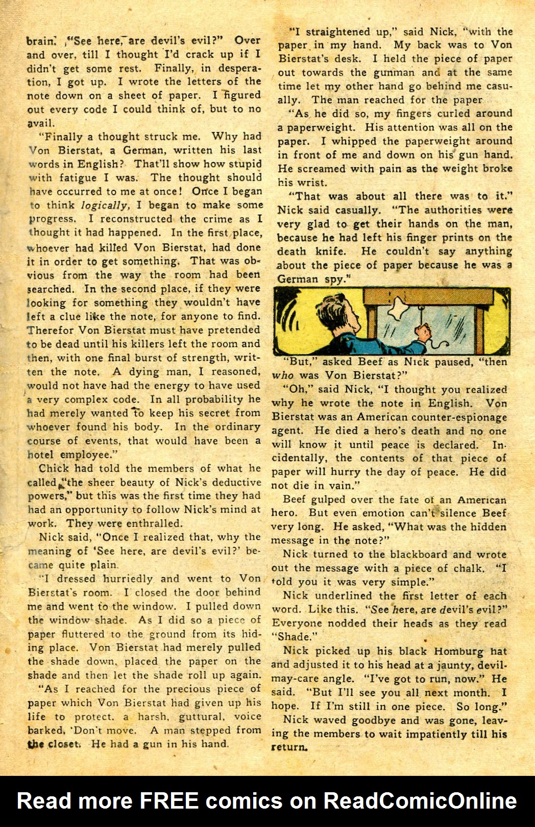 Read online Shadow Comics comic -  Issue #43 - 34