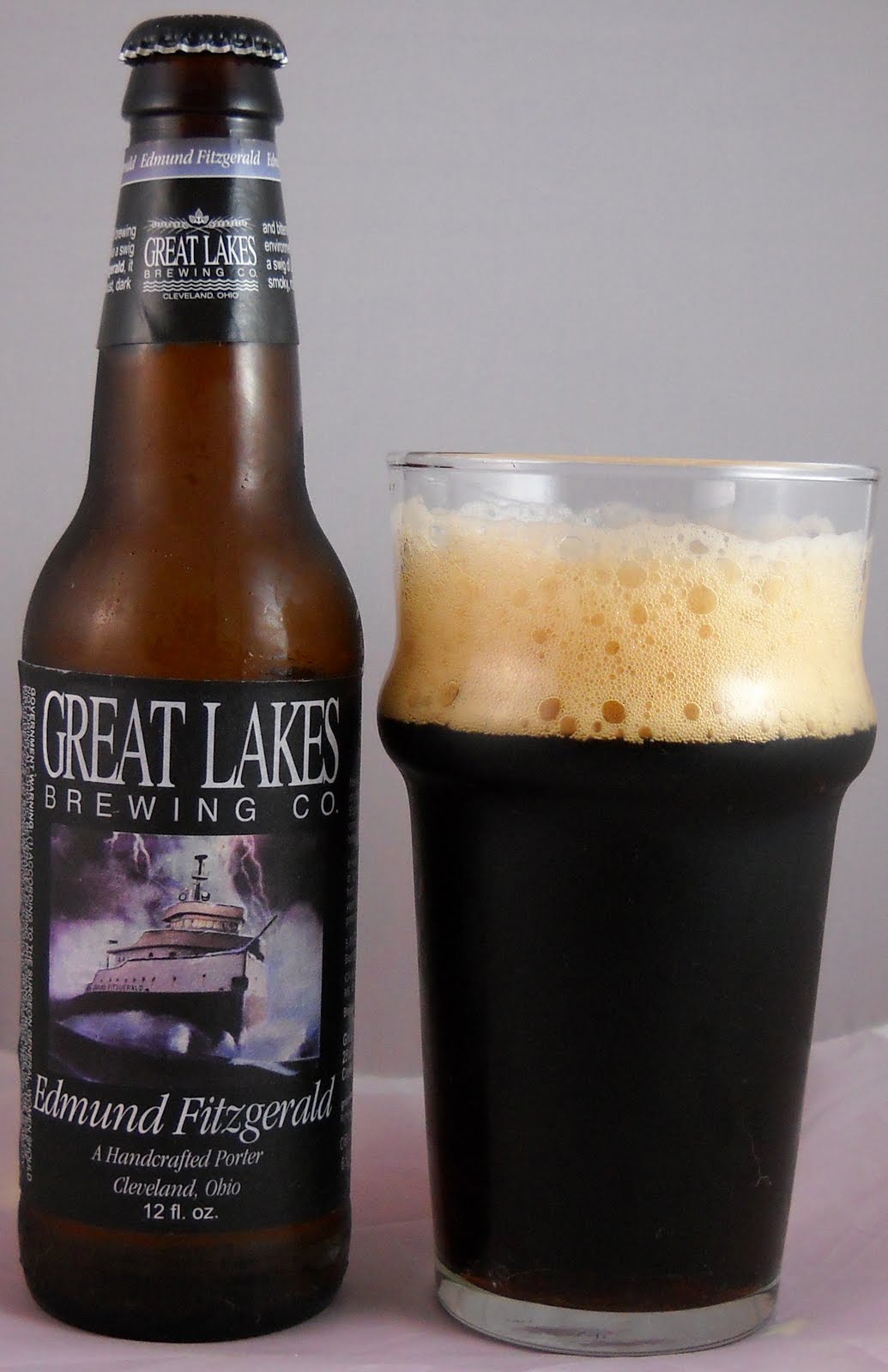 Bottles of Barley Tasting Notes Great Lakes Edmund Fitzgerald Porter