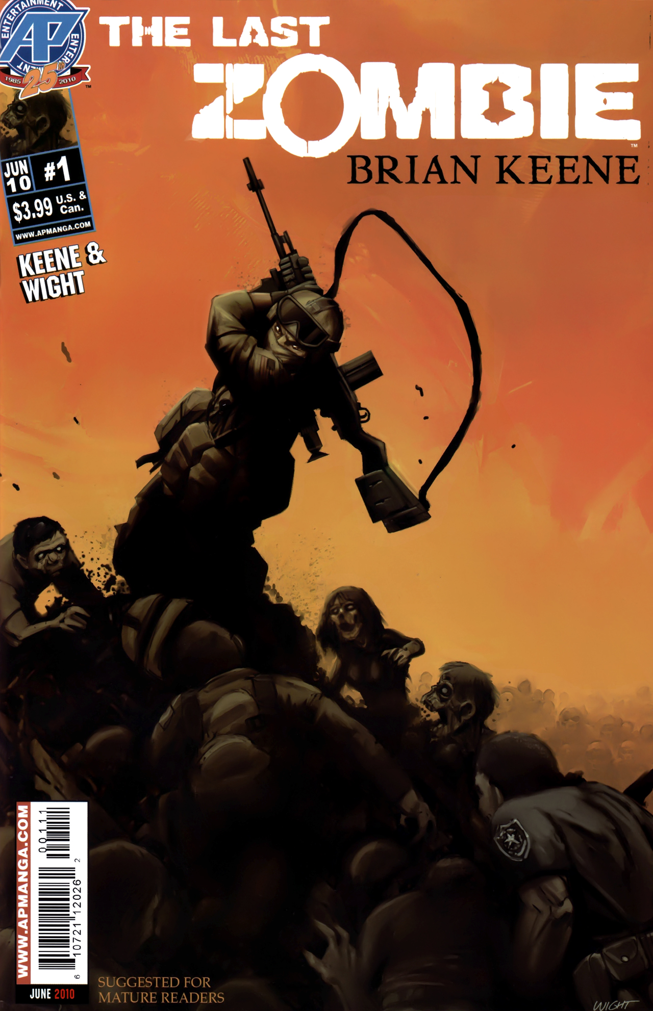 Read online The Last Zombie comic -  Issue #1 - 1