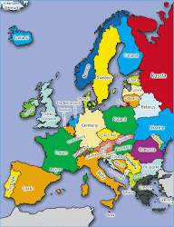 Europe Hardiness Zone Map