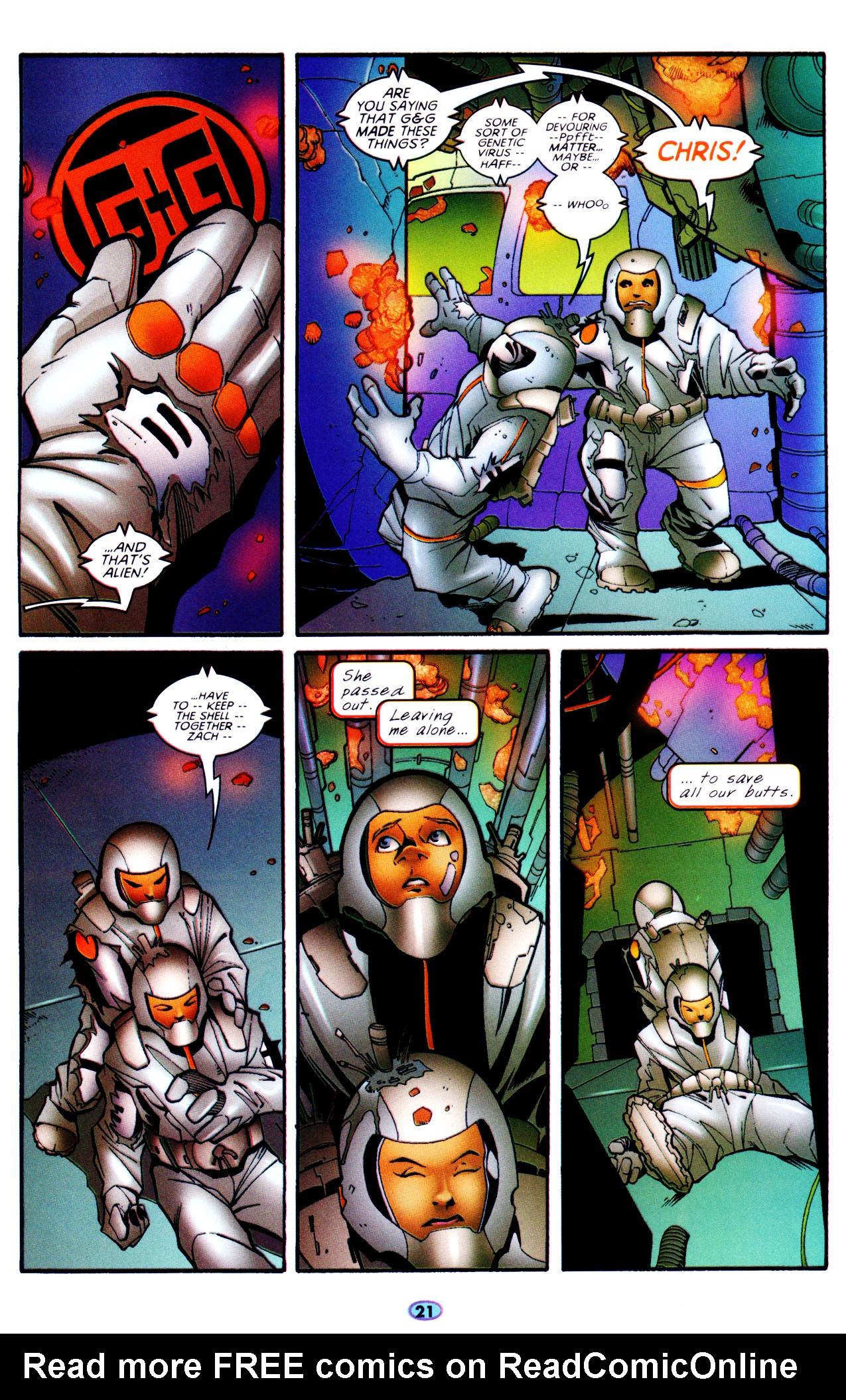 Read online Troublemakers comic -  Issue #6 - 18