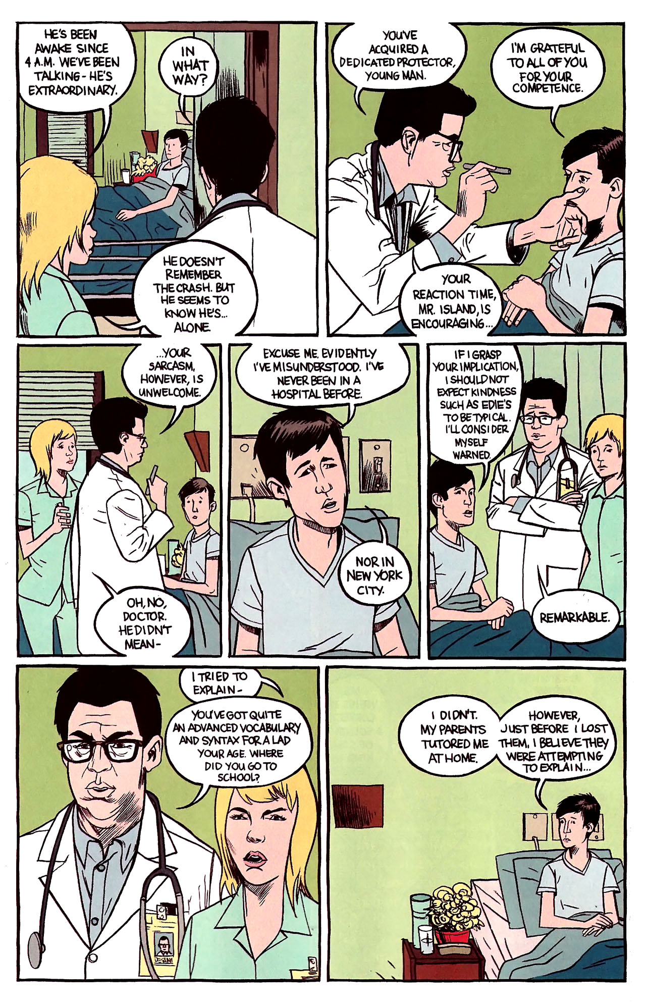 Read online Omega: The Unknown (2007) comic -  Issue #1 - 25