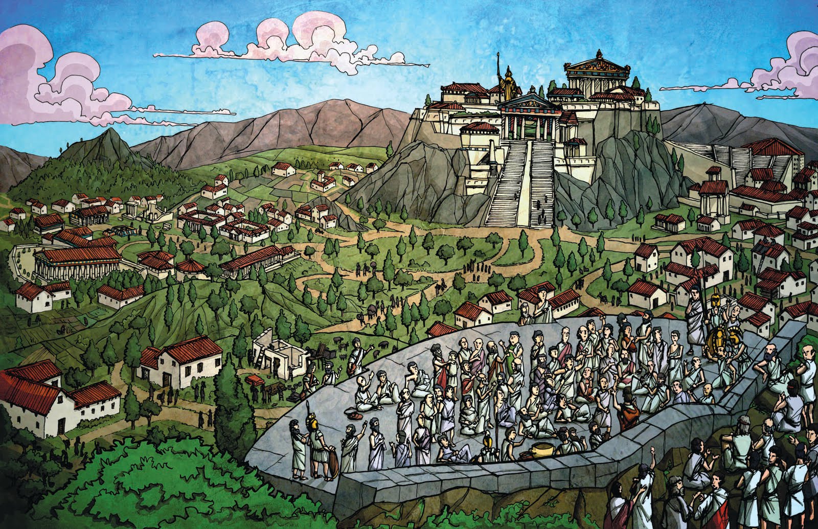 Aula Virtual de Historia 1er. Año La Democracia ateniense