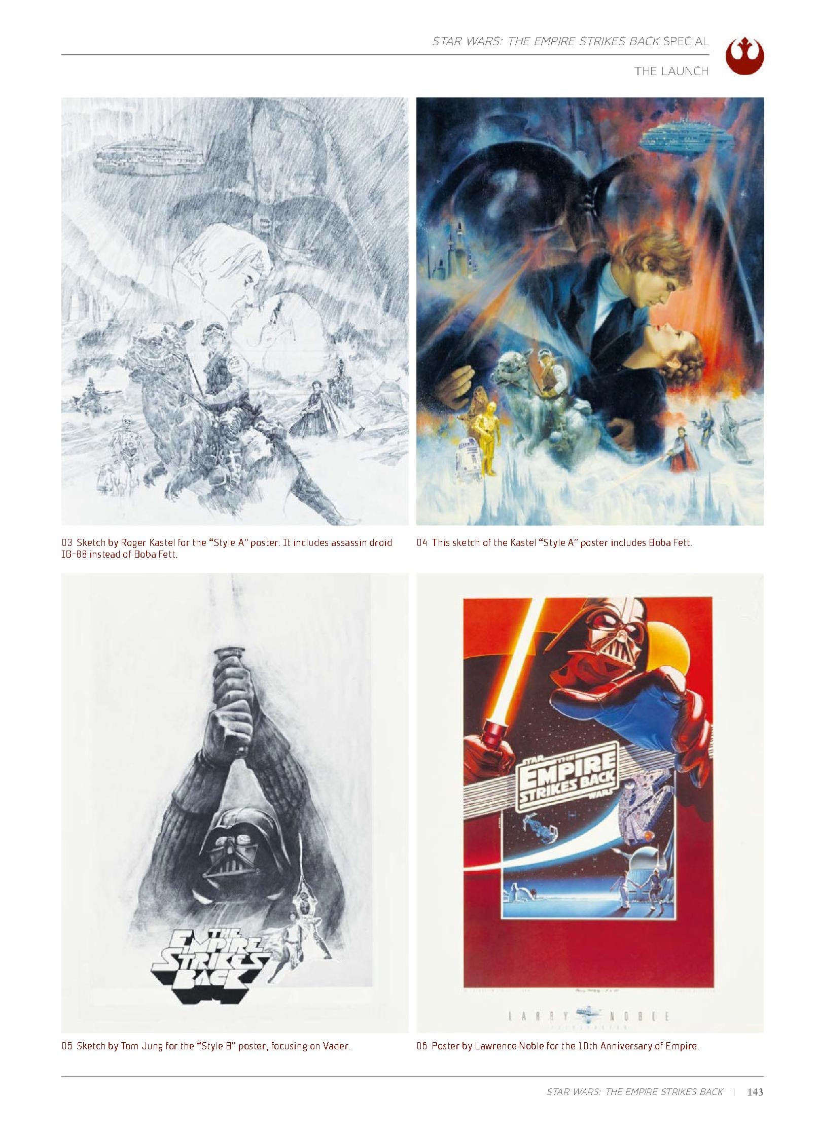 Read online Star Wars: The Empire Strikes Back: 40th Anniversary Special Book comic -  Issue # TPB - 145