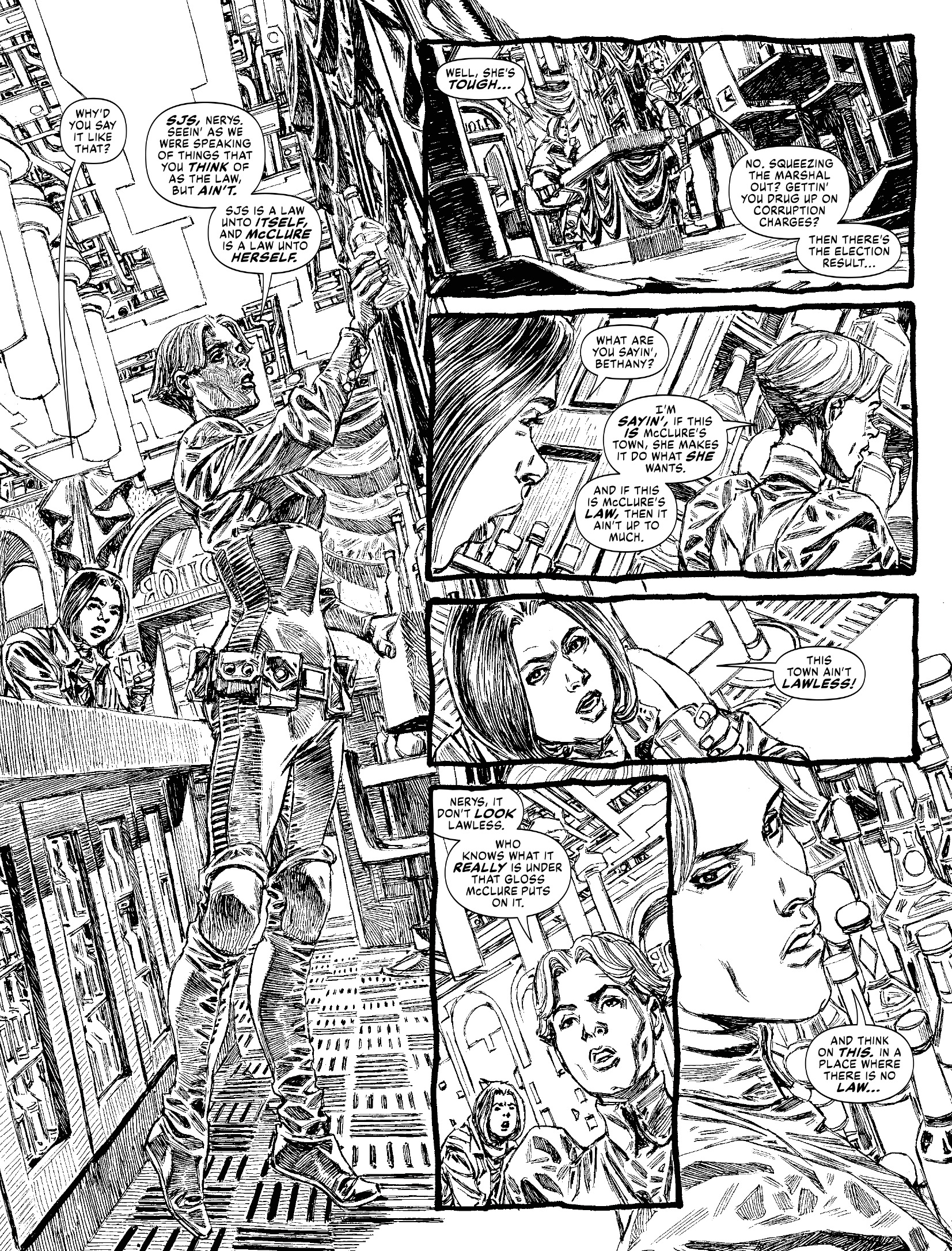 Read online Judge Dredd Megazine (Vol. 5) comic -  Issue #456 - 53