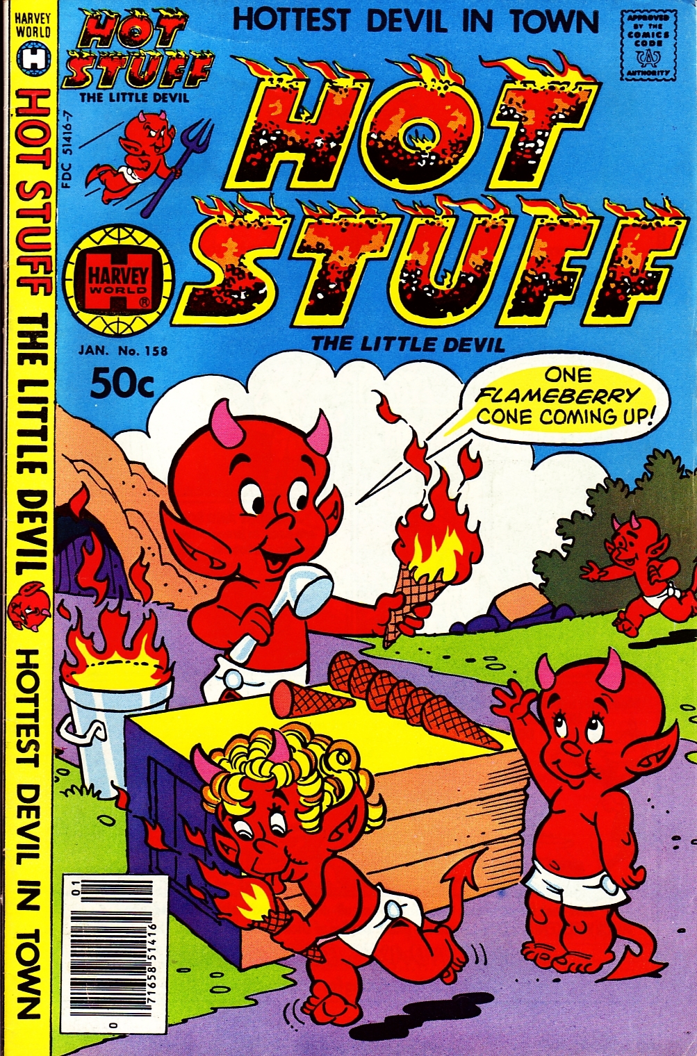 Read online Hot Stuff, the Little Devil comic -  Issue #158 - 1