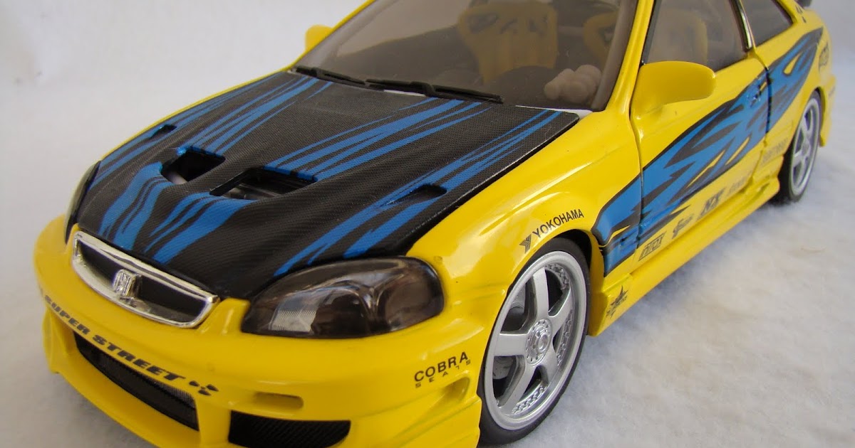 MINIATURAS 1:18: Honda Civic Si 2000 - Hot Wheels