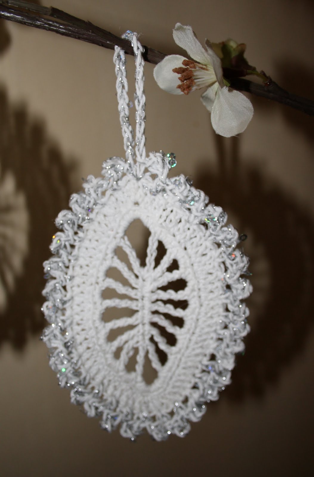 TANT GRÖN Virkat Julpynt