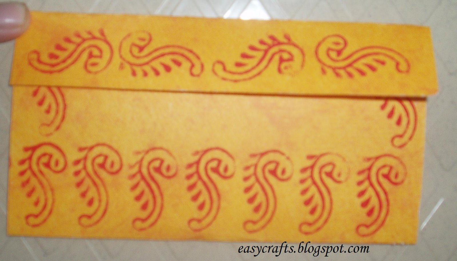 Easy Crafts Explore your creativity Block printing