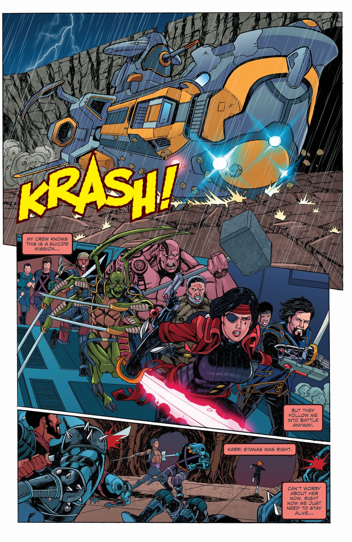 Read online The Black Sable comic -  Issue #6 - 18