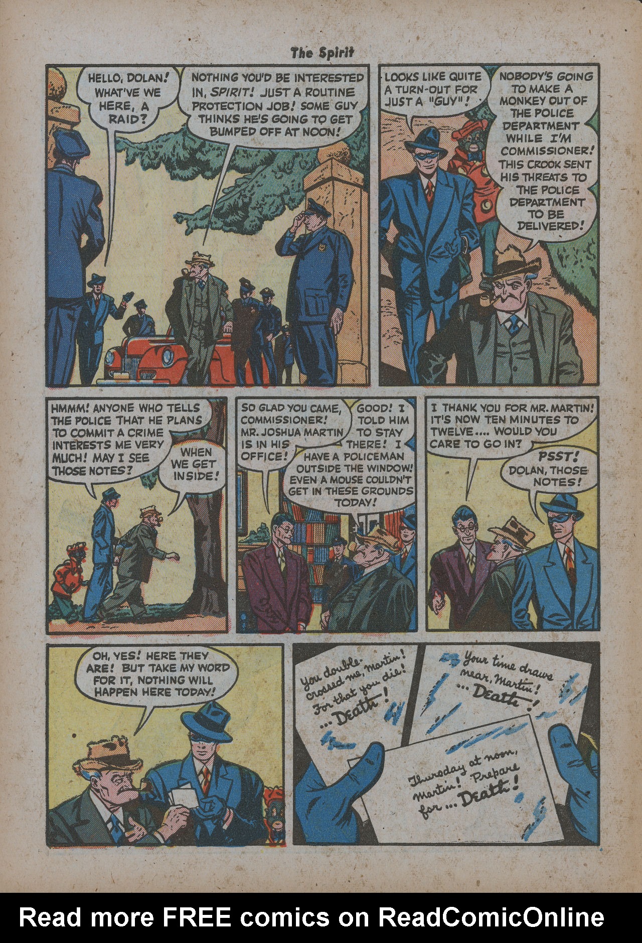 Read online The Spirit (1944) comic -  Issue #13 - 4