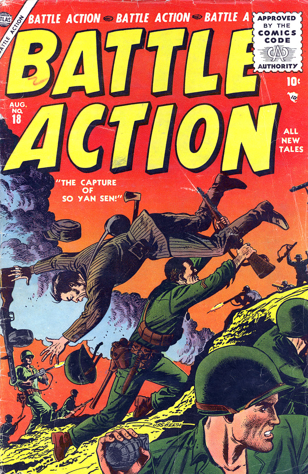 Read online Battle Action comic -  Issue #18 - 1