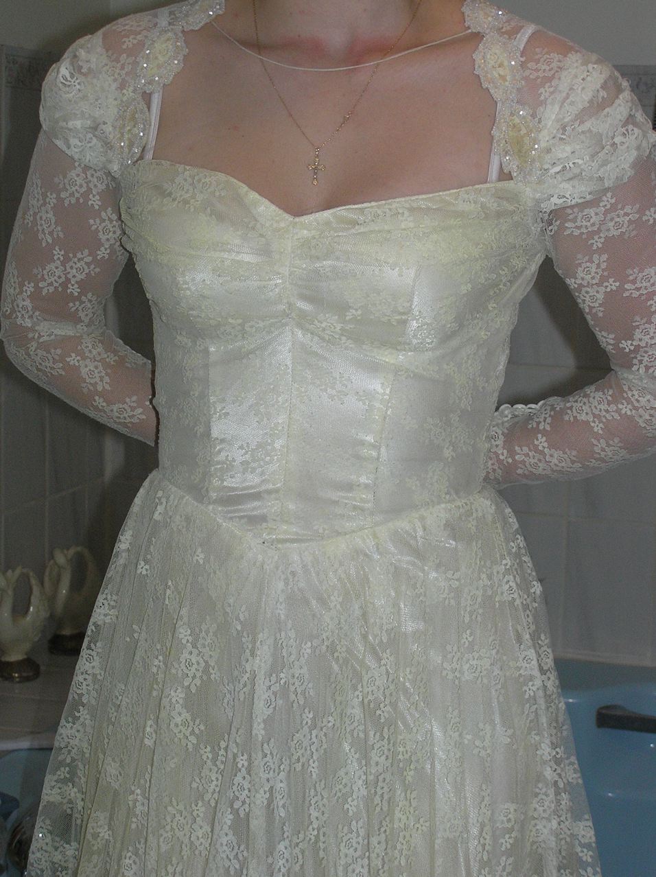 When Hoya Met Saxa Wedding Dress Wednesday My Grandmother's Wedding