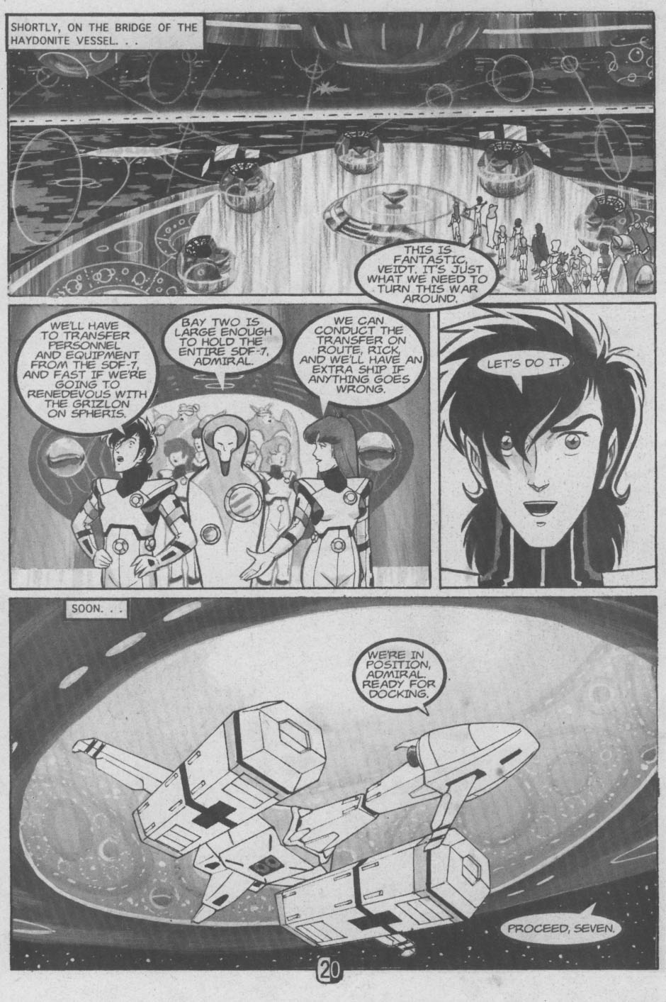 Read online Robotech II: The Sentinels comic -  Issue #9 - 23