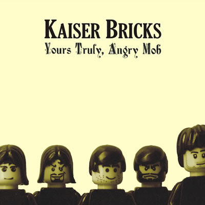 Albuns musicais clássicos recriados Lego