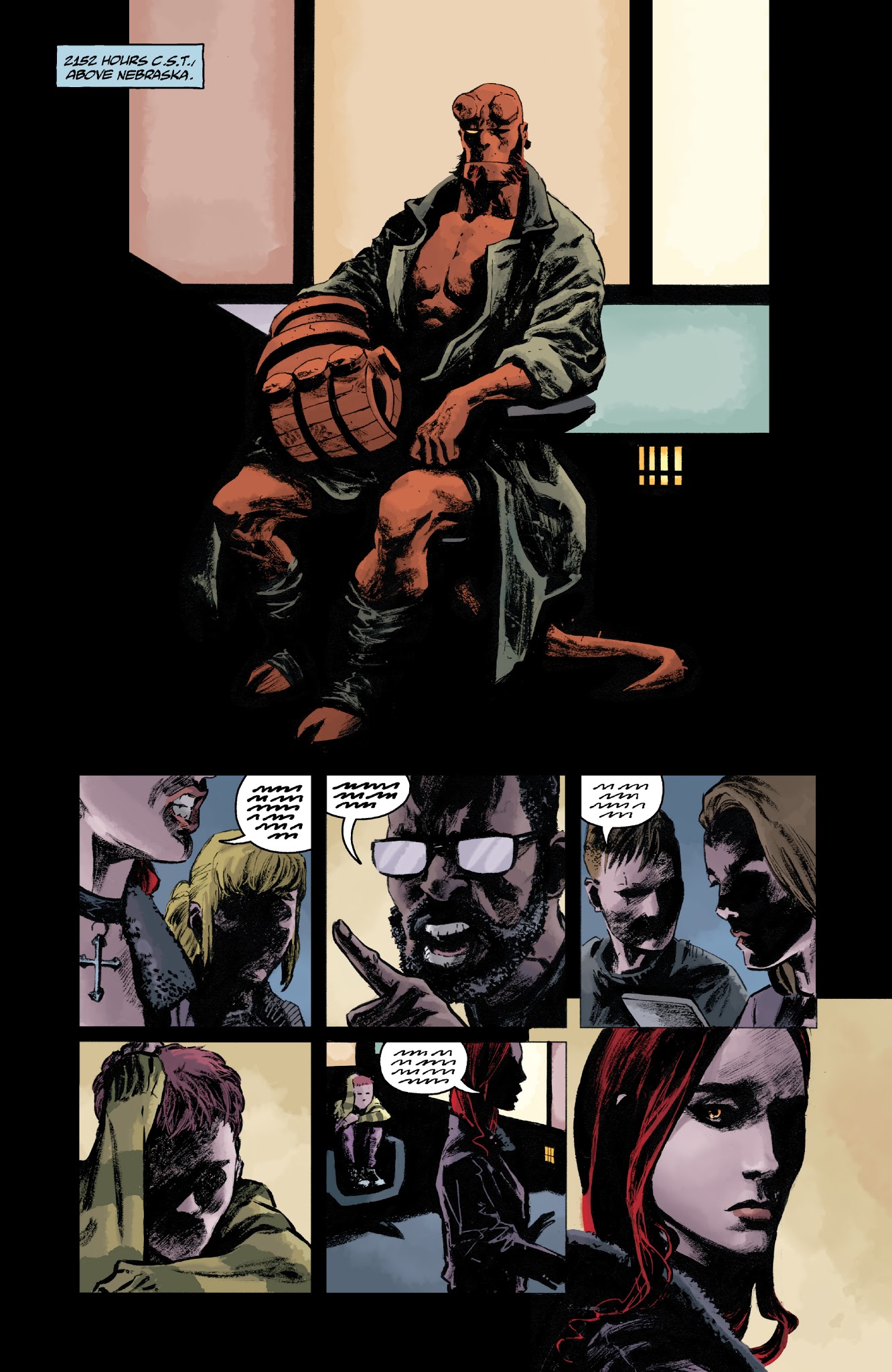 Read online B.P.R.D. The Devil You Know comic -  Issue #6 - 7