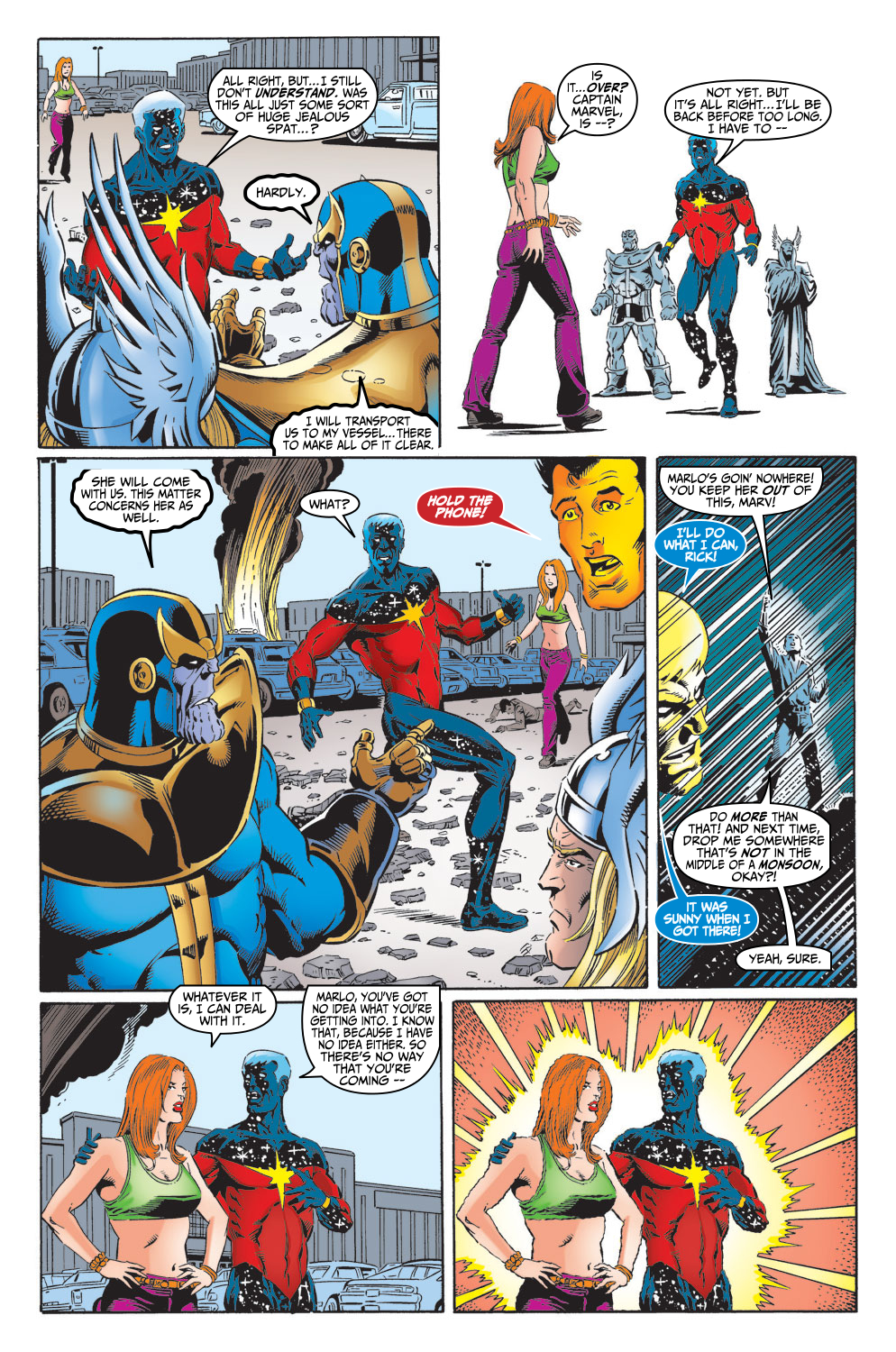 Read online Captain Marvel (1999) comic -  Issue #17 - 21