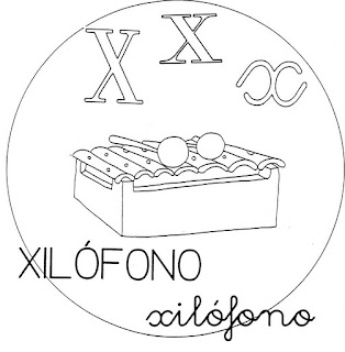 Abecedario Para Colorear Letra X Actividades Para Ninos