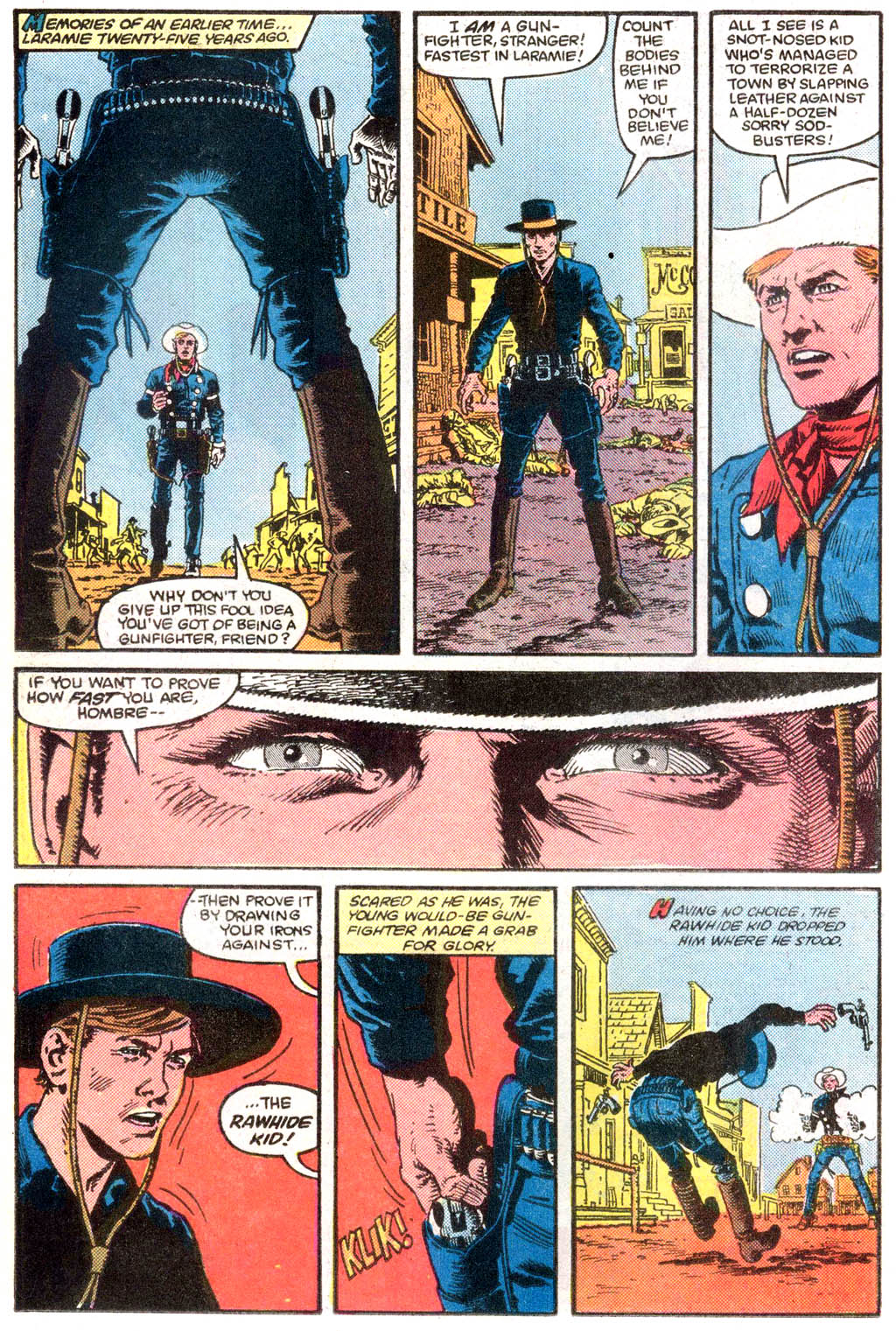 Read online Rawhide Kid (1985) comic -  Issue #1 - 17