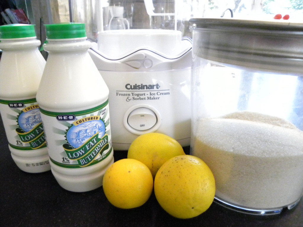 Diane's Texas Garden Lemon Buttermilk Ice Cream