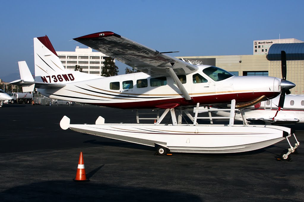 Aero Pacific Flightlines Cessna 208 Caravans on Floats at Orange County