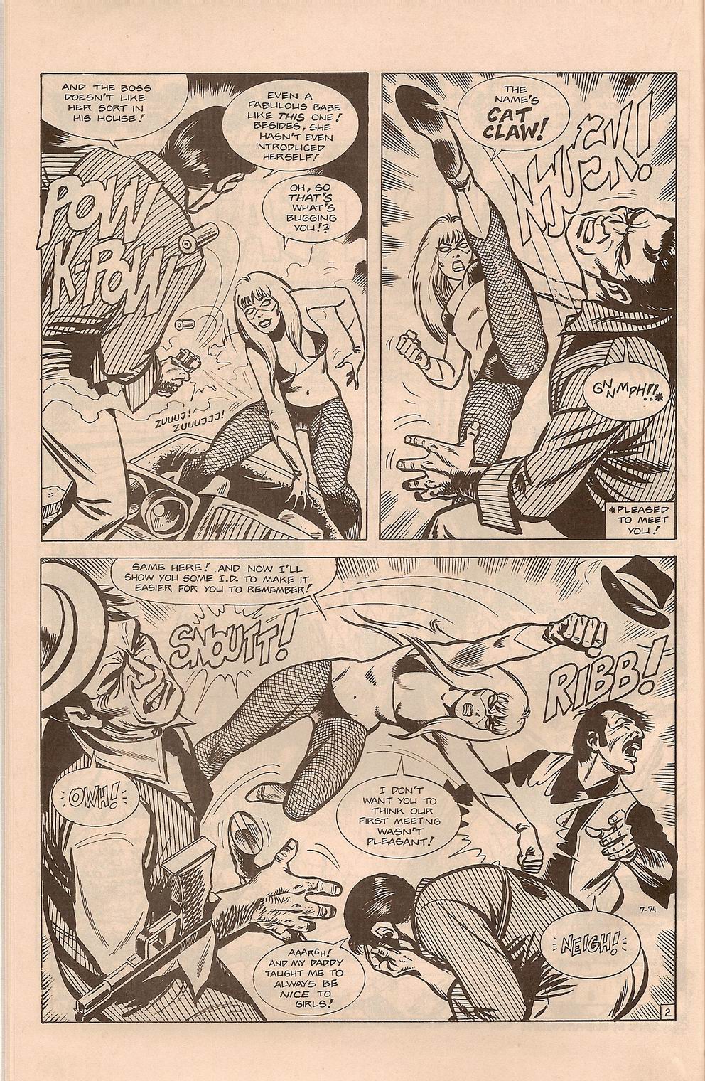 Read online Cat Claw comic -  Issue #3 - 14