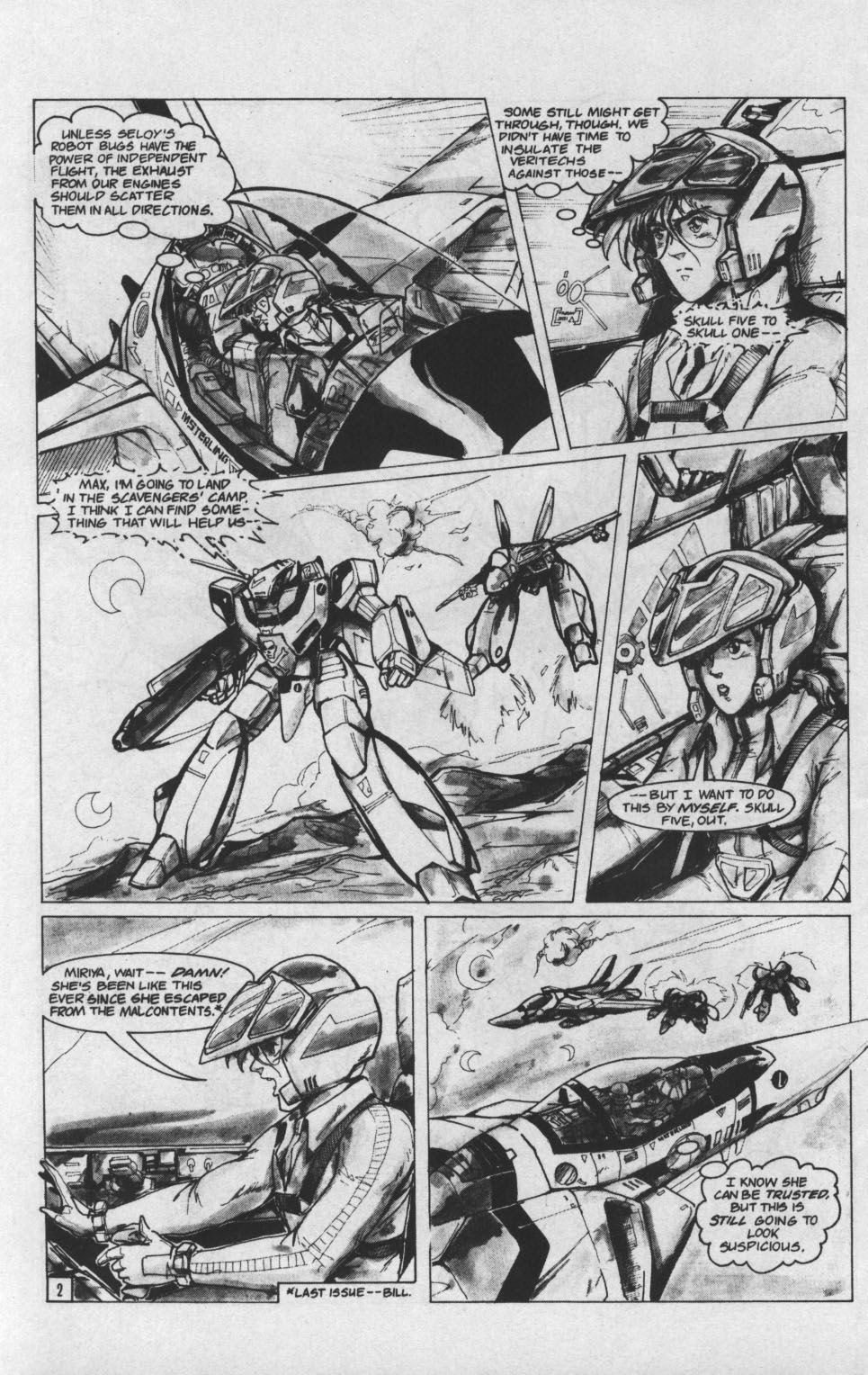 Read online Robotech II: The Sentinels - The Malcontent Uprisings comic -  Issue #11 - 4