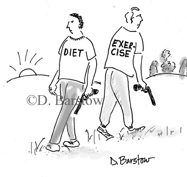 DIET VS EXERCISE x3d STRESS!