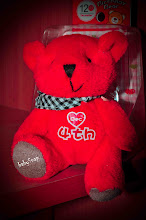 MY BABY RED BEAR..CUTE WAA..