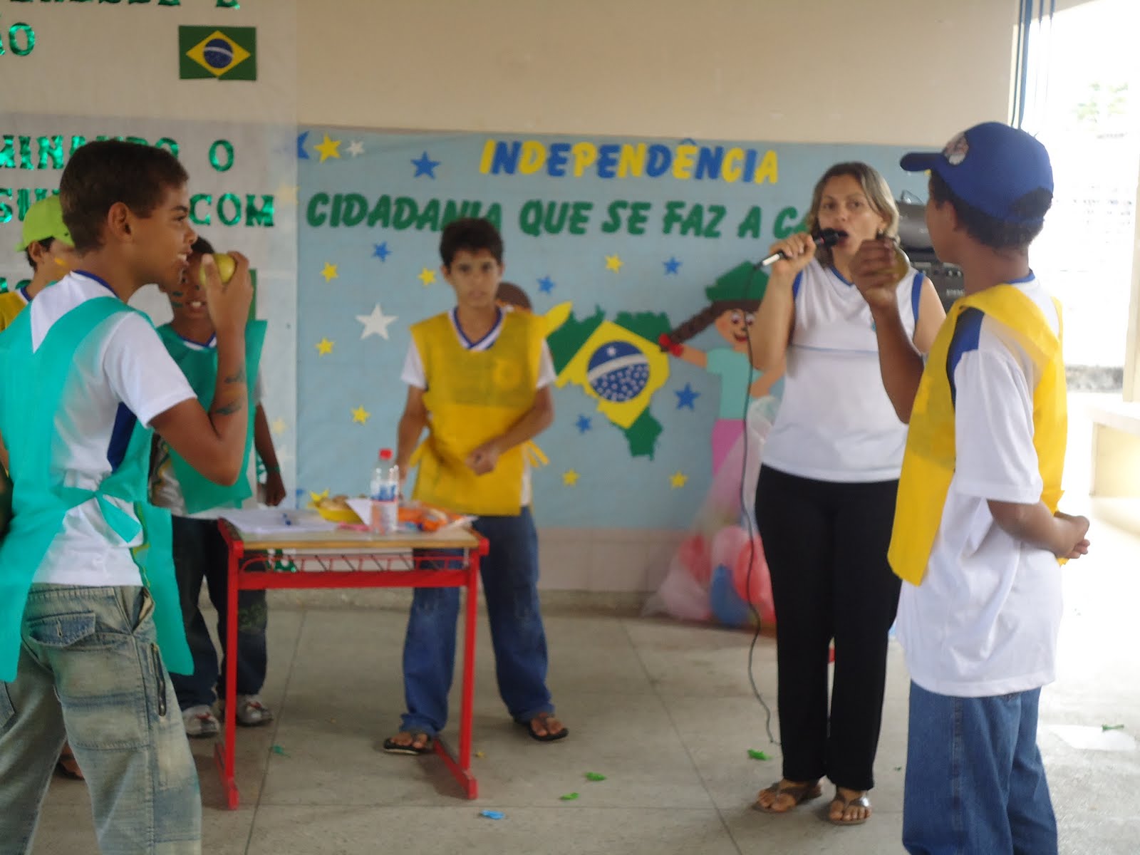 Escola Estadual "Deputado Francisco Paixão": Gincana da Independência