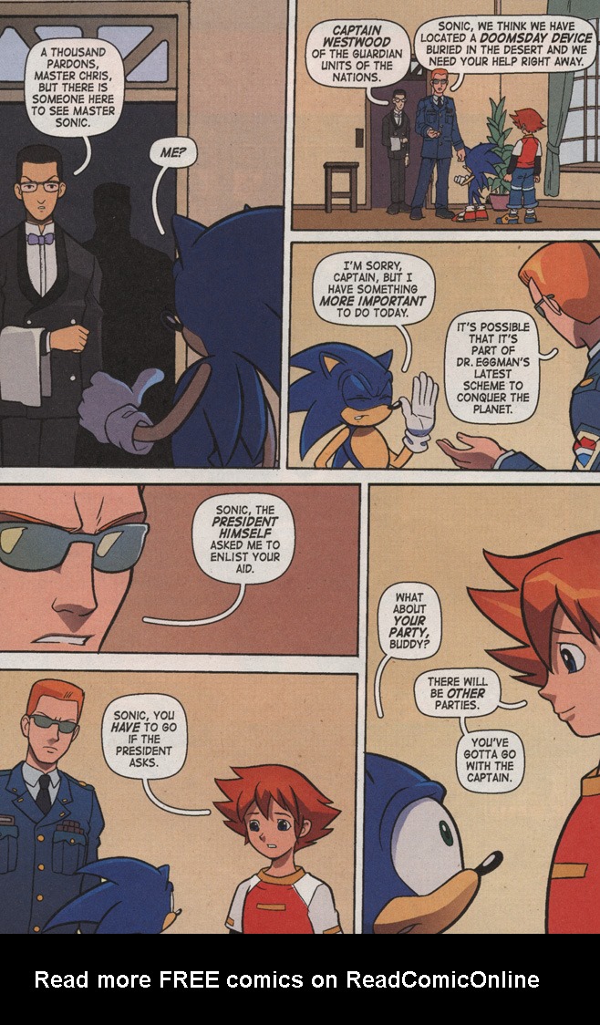 Read online Sonic X comic -  Issue #7 - 12