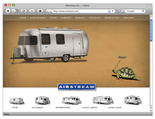 Airstream- Website