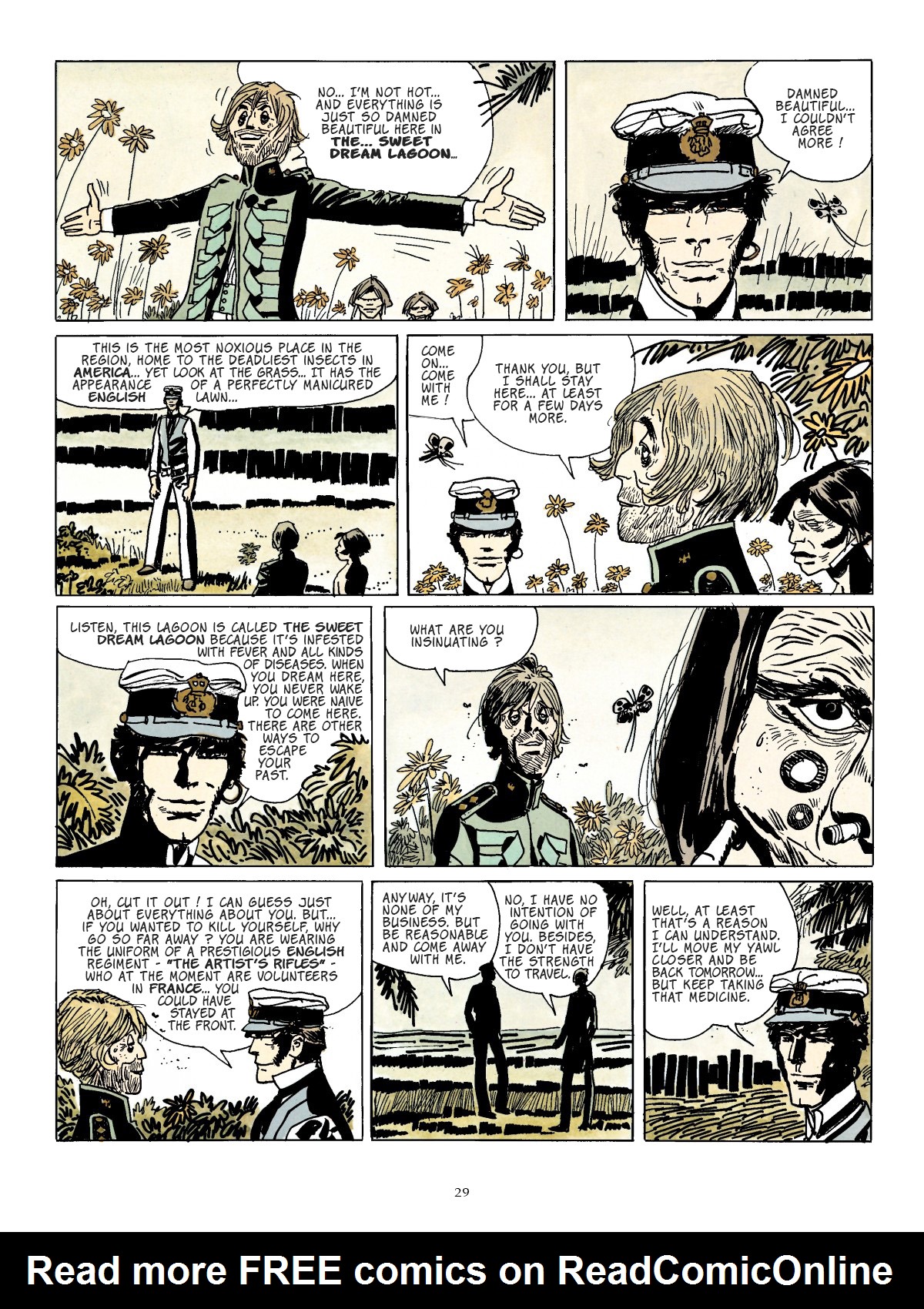 Read online Corto Maltese comic -  Issue # TPB 6 - 25