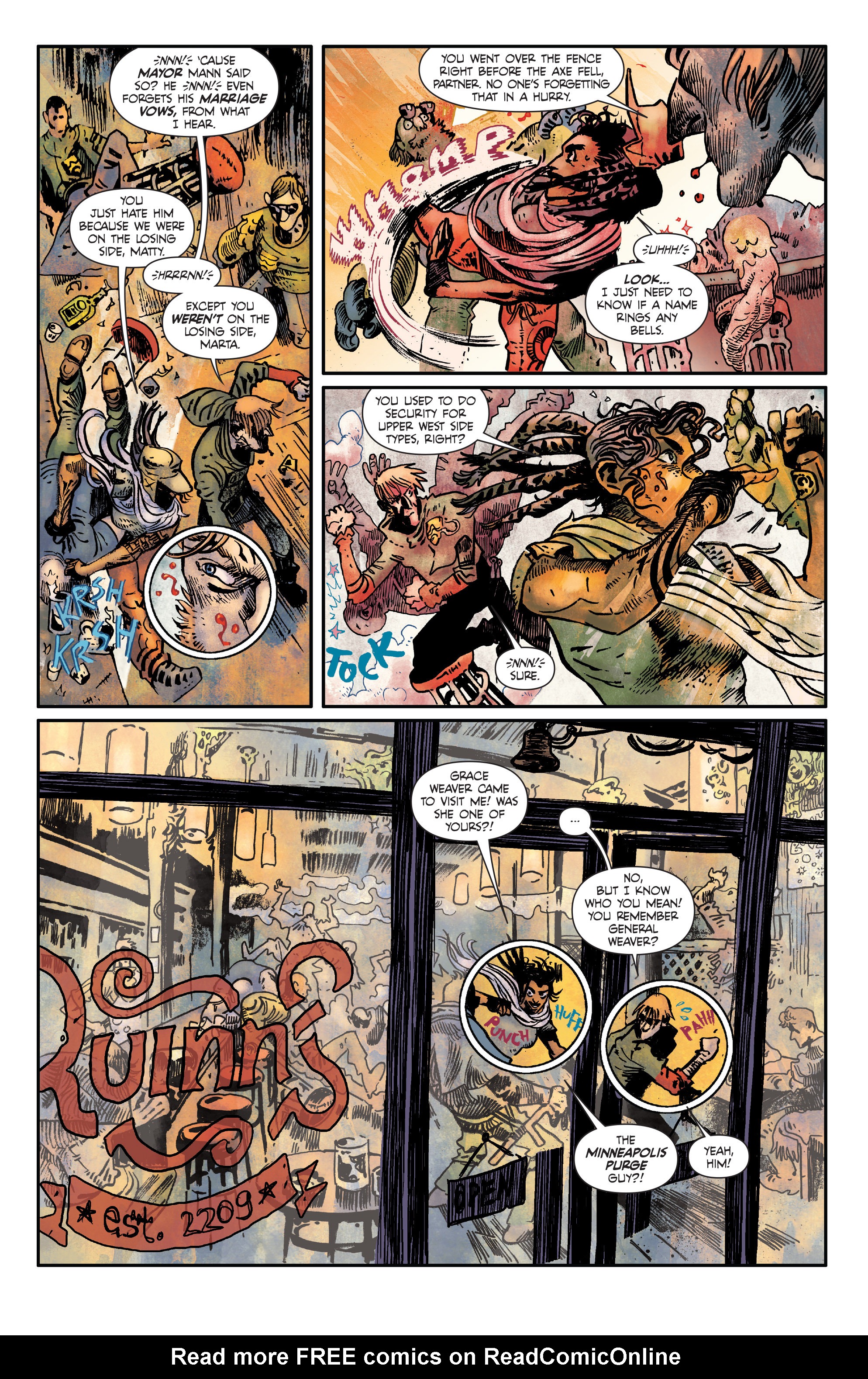 Read online Paknadel & Trakhanov's Turncoat comic -  Issue #1 - 13