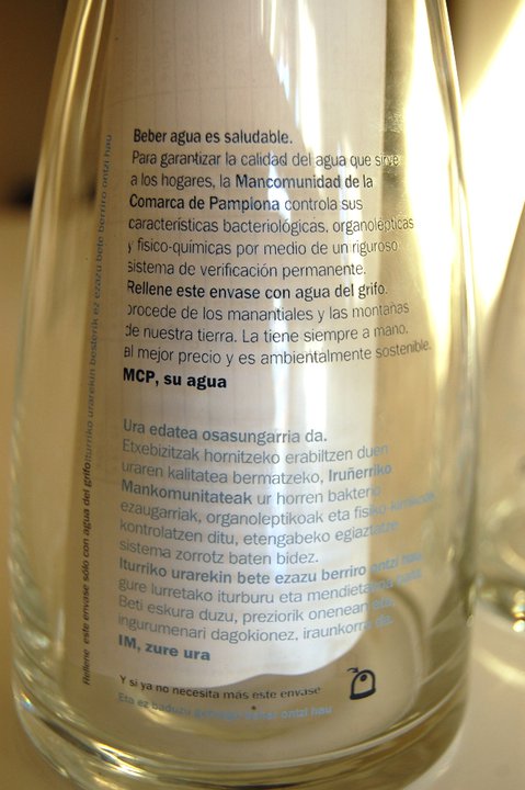 Comando Guardar: El agua del grifo también es cool