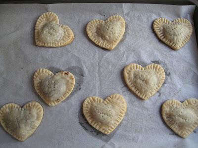 heart-shaped pop tarts