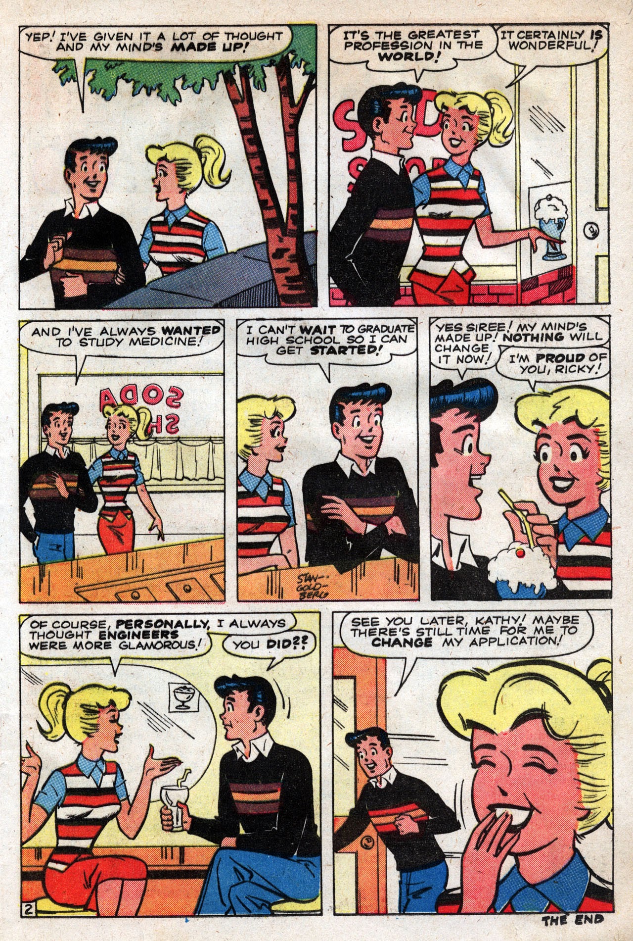 Read online Kathy (1959) comic -  Issue #10 - 21