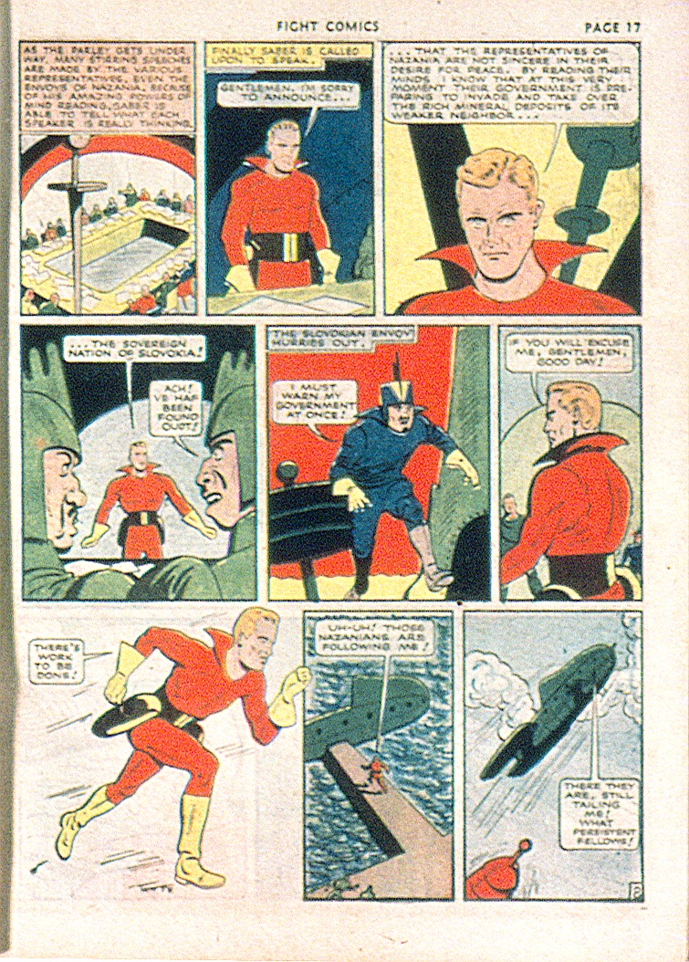 Read online Fight Comics comic -  Issue #13 - 19
